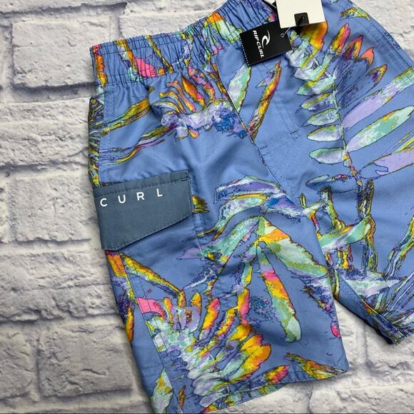 Rip Curl Patterned Board Shorts - Picture 2 of 7